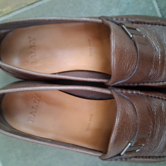 Bally Brown Leather Loafers - Picture 7 of 8